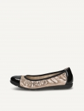 Caprice Ballerina - Taupe-Replika-Kamm