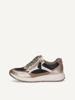 Caprice Sneaker - Schwarz/Gold
