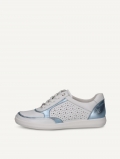 Caprice Sneaker - Weiß/Hellblau