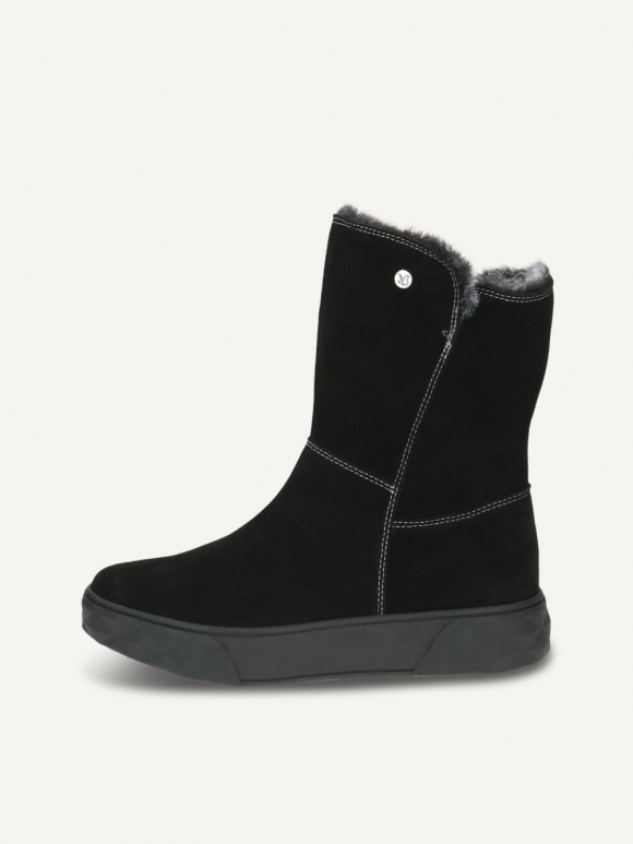 Caprice Stiefelette - Schwarzes Wildleder