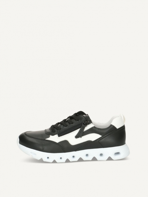 Caprice Sneaker - Schwarz/Weiß