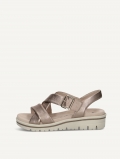 Caprice Sandale - Taupe-Metallic