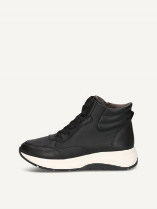 Caprice Stiefelette - Schwarzes Nappa