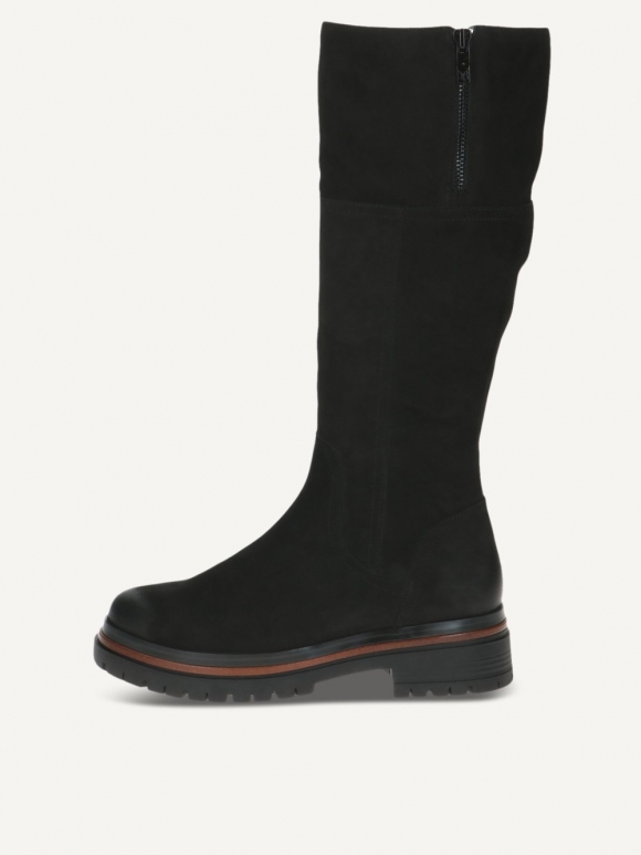 Caprice Stiefel - Schwarzes Nubukleder