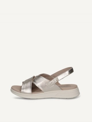 Caprice Sandale - Hellgoldmetallic.