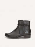 Caprice Stiefelette - Dunkelbraunes Nappaleder