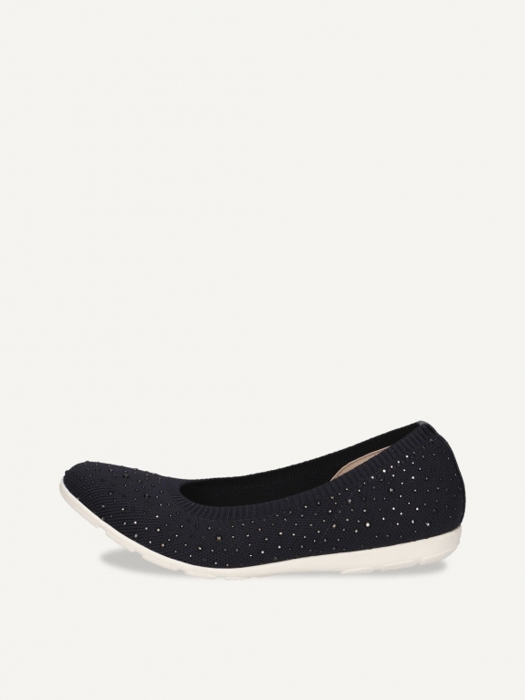 Caprice Ballerina - Ozeanfarbener Strick