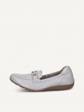 Caprice Slipper - Perlmuttfarbenes Hirschleder