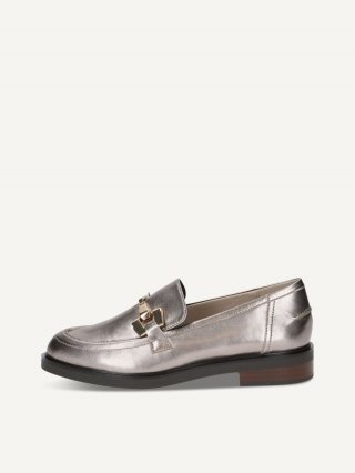 Caprice Slipper - Platinmetall