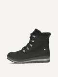 Caprice Stiefelette - Schwarzes Nubukleder