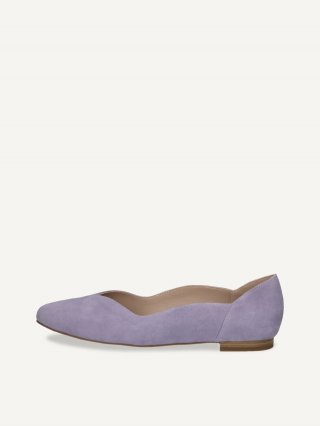 Caprice Pumps - Lavendelfarbenes Wildleder