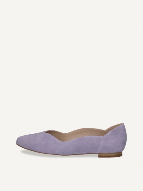 Caprice Pumps - Lavendelfarbenes Wildleder