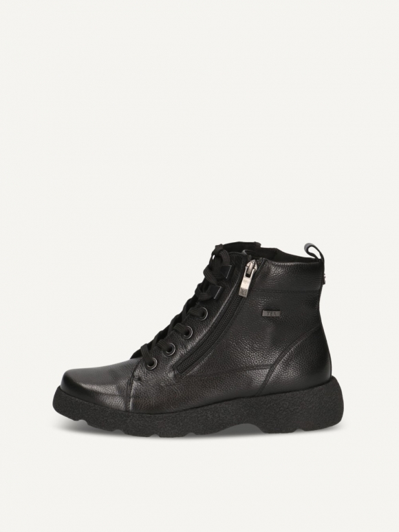 Caprice Stiefelette - Schwarzes Nappa