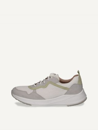 Caprice Sneaker - Weißes Kammleder