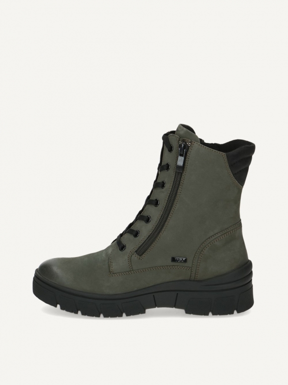 Caprice Stiefelette - Khaki-Kamm