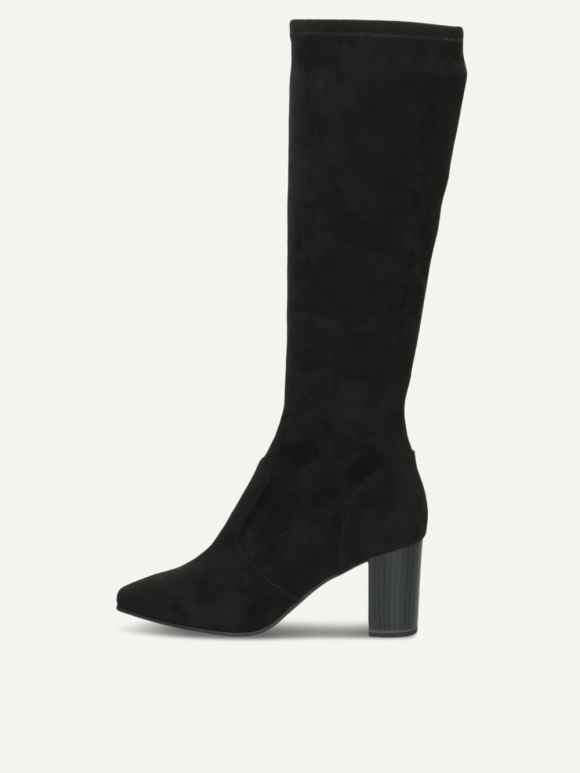Caprice Stiefel - Schwarzer Stretch