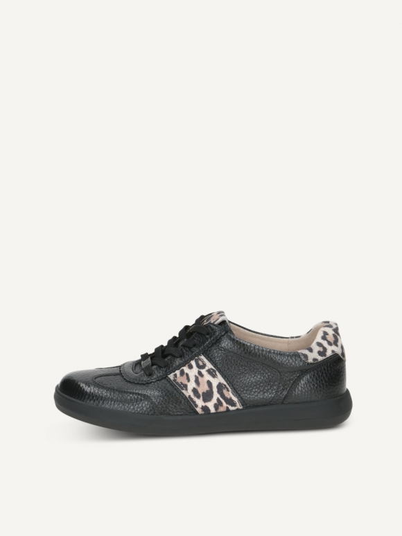 Caprice Sneaker - Schwarzes Rehleder
