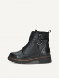 Caprice Stiefelette - Schwarzes Nappaleder