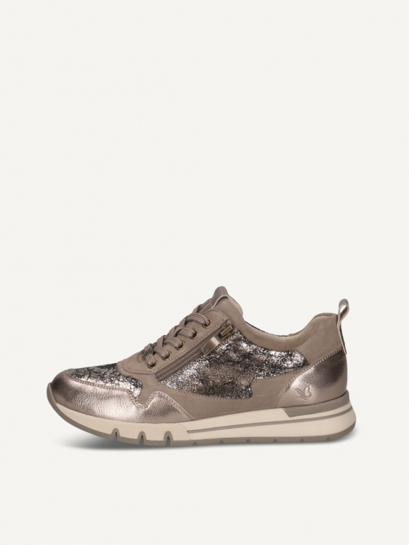 Caprice Sneaker - Taupe Metallic-Kamm