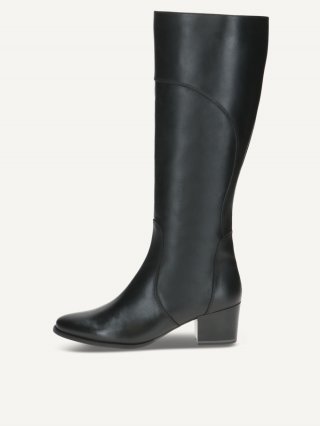Caprice Stiefel - Schwarzes Nappaleder