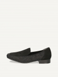 Caprice Slipper - Schwarzer Kamm