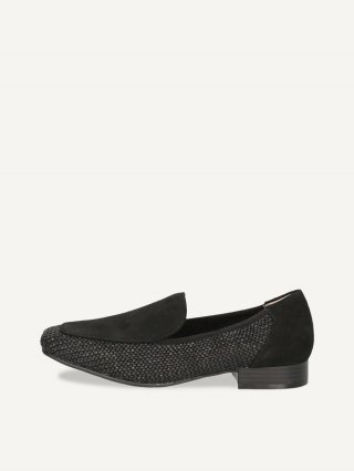 Caprice Slipper - Schwarzer Kamm