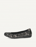 Caprice Ballerina - Schwarz/Gunmetal