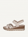 Caprice Sandalette - Offwhite Kammleder