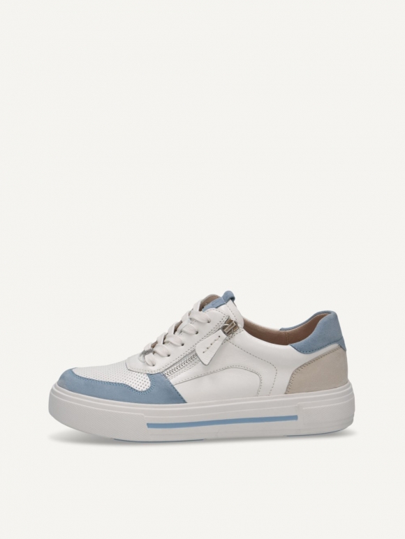 Caprice Sneaker - Jeans/Weiß