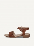 Caprice Sandalette - Cognac-Nappaleder