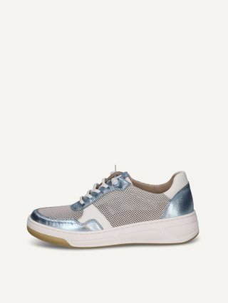 Caprice Sneaker - Weiß/Hellblau