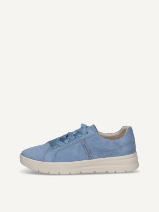 Caprice Halbschuh - Blaues Wildleder