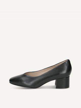 Caprice Pumps - Schwarzes Nappaleder