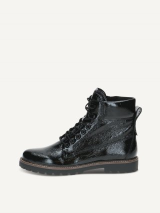 Caprice Stiefelette - Schwarzes Nappa