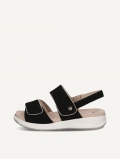 Caprice Sandalette - Schwarzes Wildleder