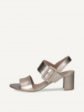 Caprice Sandalette - Platin-Metallic