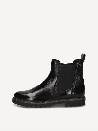 Caprice Stiefelette - Schwarzes Naplakleder