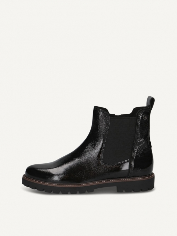 Caprice Stiefelette - Schwarzes Naplakleder