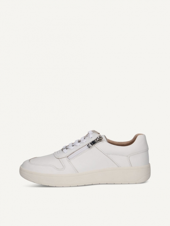 Caprice Sneaker - Weißes Nappa