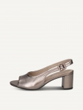 Caprice Sandalette - Braun Metallic