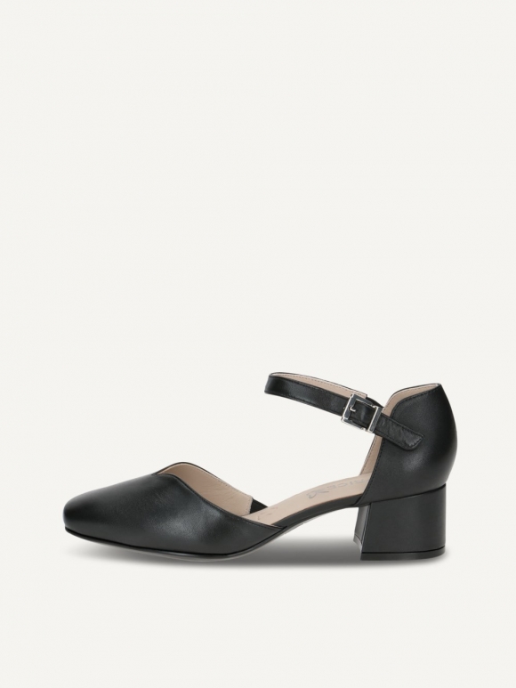 Caprice Pumps - Schwarzes Nappaleder