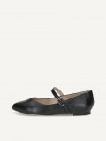 Caprice Ballerina - Schwarzes Nappaleder