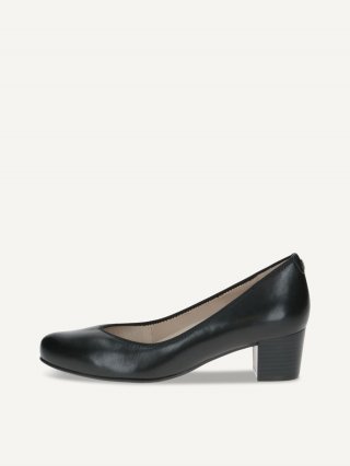 Caprice Pumps - Schwarzes Nappa