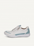 Caprice Sneaker - Weiß / Hellblau