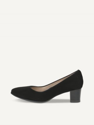 Caprice Pumps - Schwarzes Wildleder