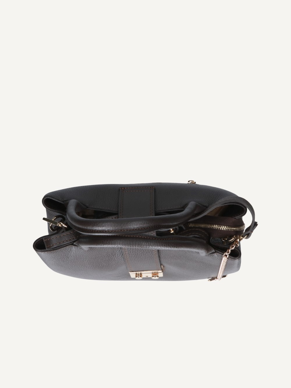 Caprice Handtasche - Dunkelbraunes Nappaleder