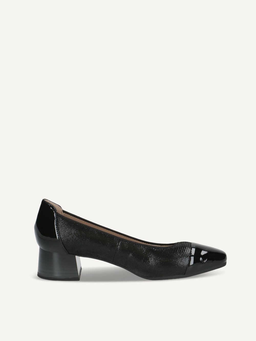 Caprice Pumps - Schwarzer Kamm