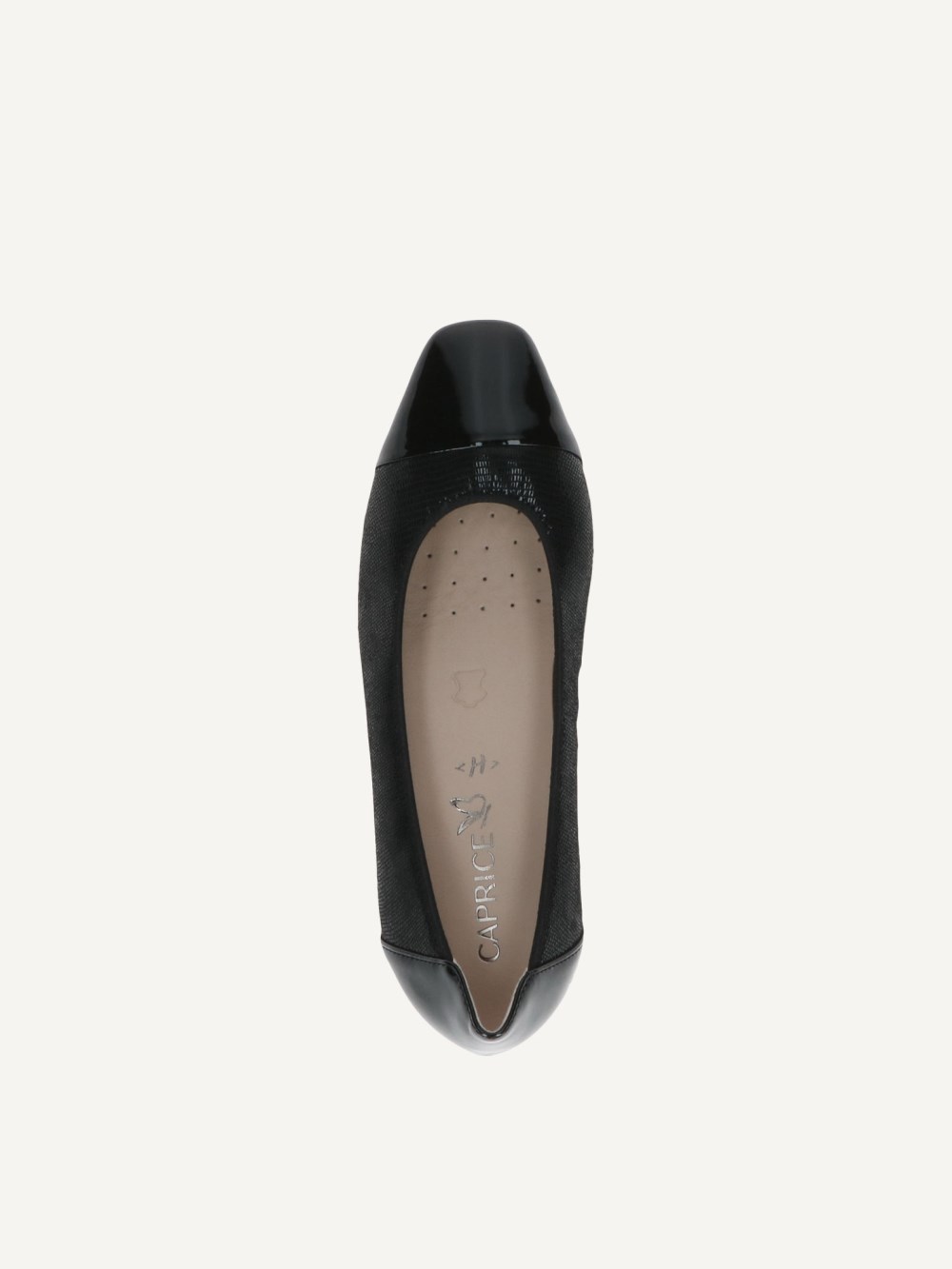 Caprice Pumps - Schwarzer Kamm