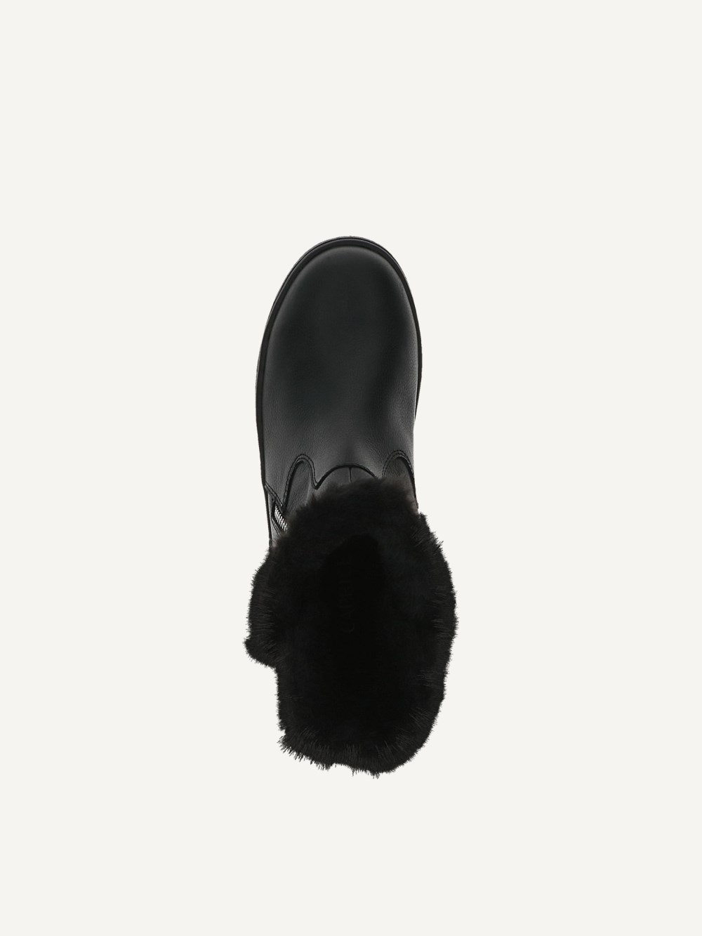 Caprice Stiefelette - Schwarzes Nappaleder