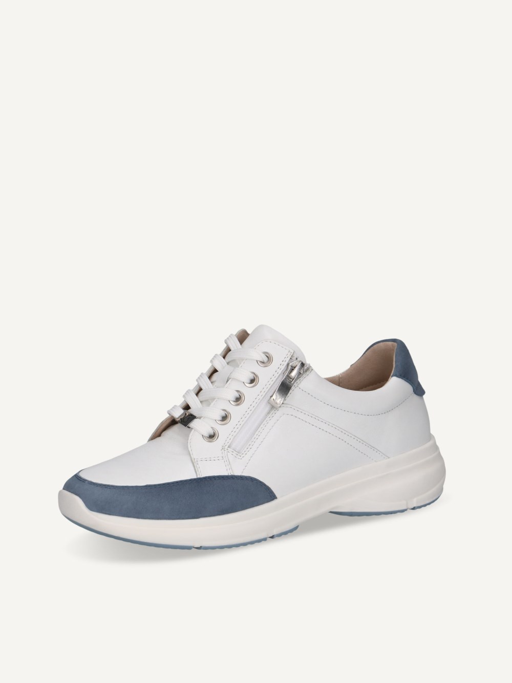 Caprice Sneaker - Weiß/Hellblau